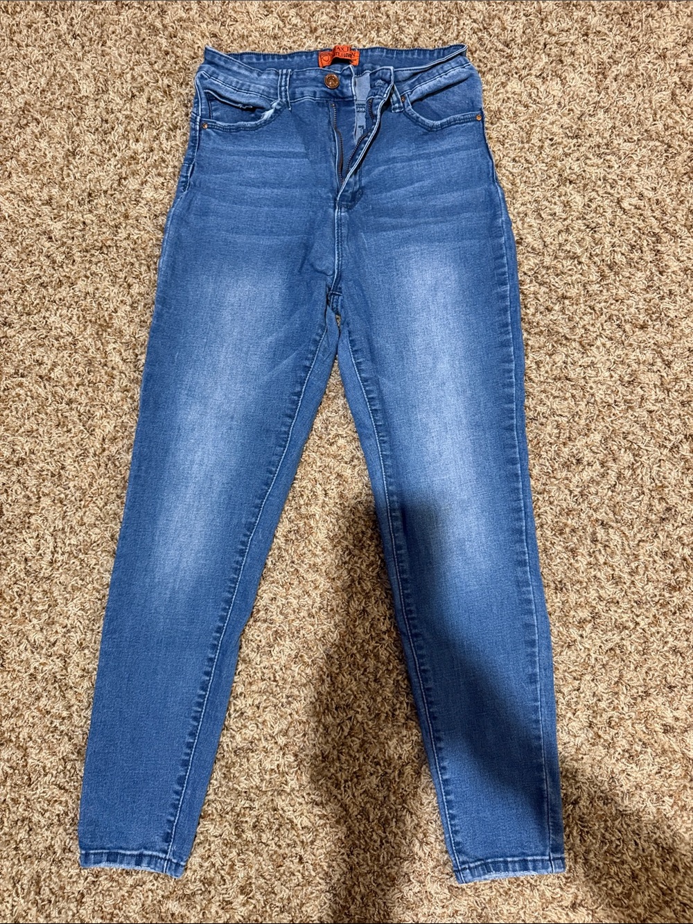 Wax Jean Women's Blue Skinny Jeans